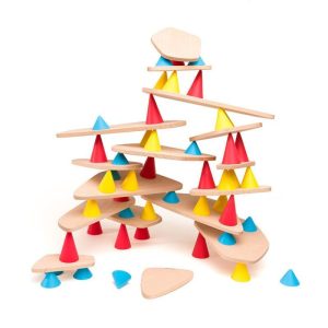 Jeu de construction et d&rsquo;équilibre PIKS medium kit 44 pièces OPPI