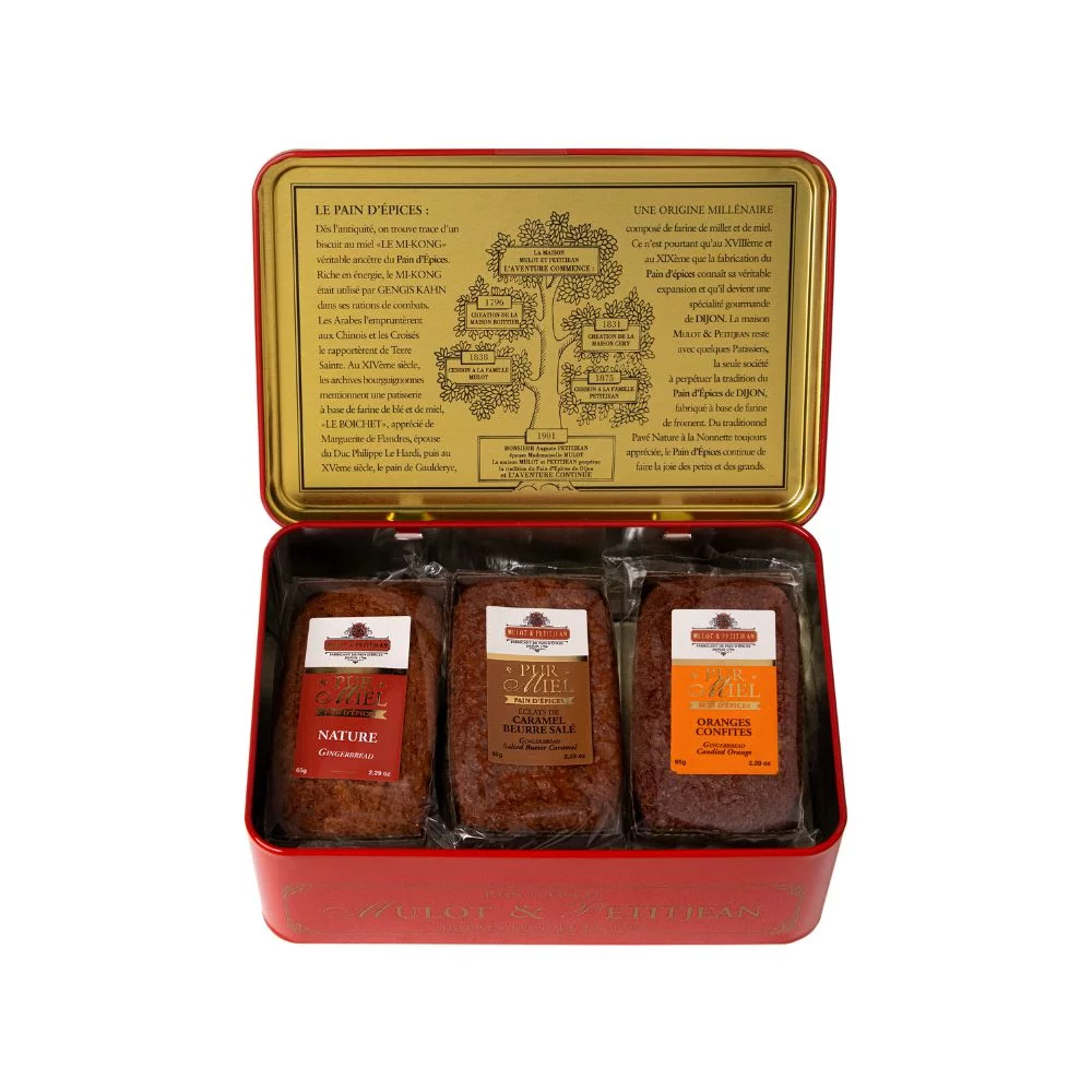 Coffret de 3 mini pains d’épices