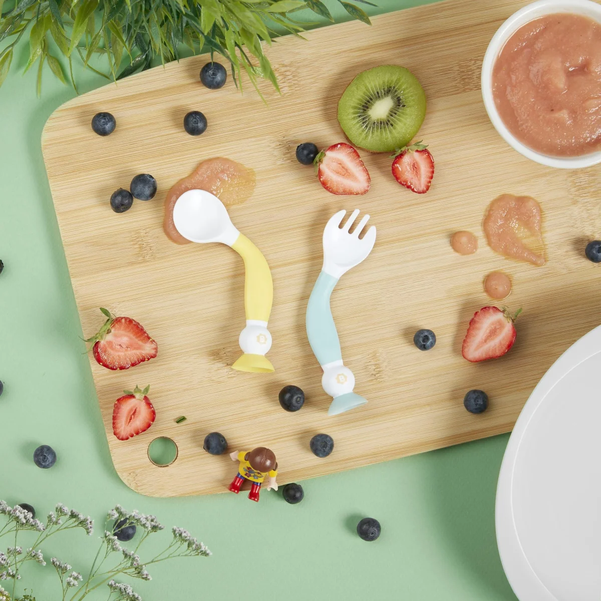 Couverts d'apprentissage flexibles - Dès 6 mois – Image 2